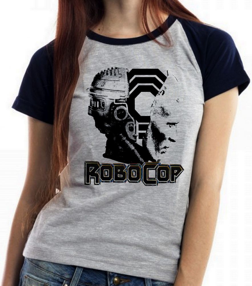 Emporio Dutra Blusa Feminina Robocop Policial