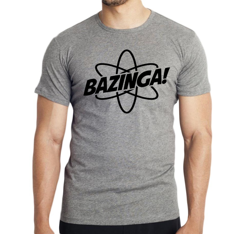 camiseta feminina bazinga