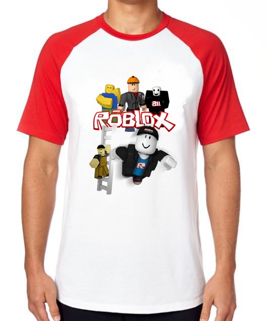 Emporio Dutra Camiseta Raglan Roblox Turma - emporio dutra camiseta roblox personagens
